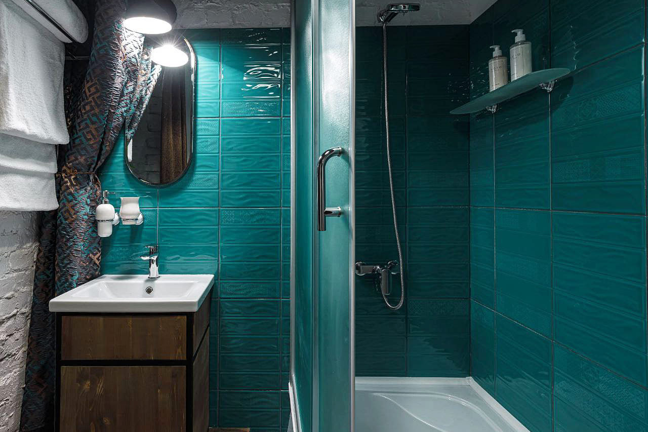 Апартаменты Студио №1 отель У Груши - зона отдыха и рабочее место