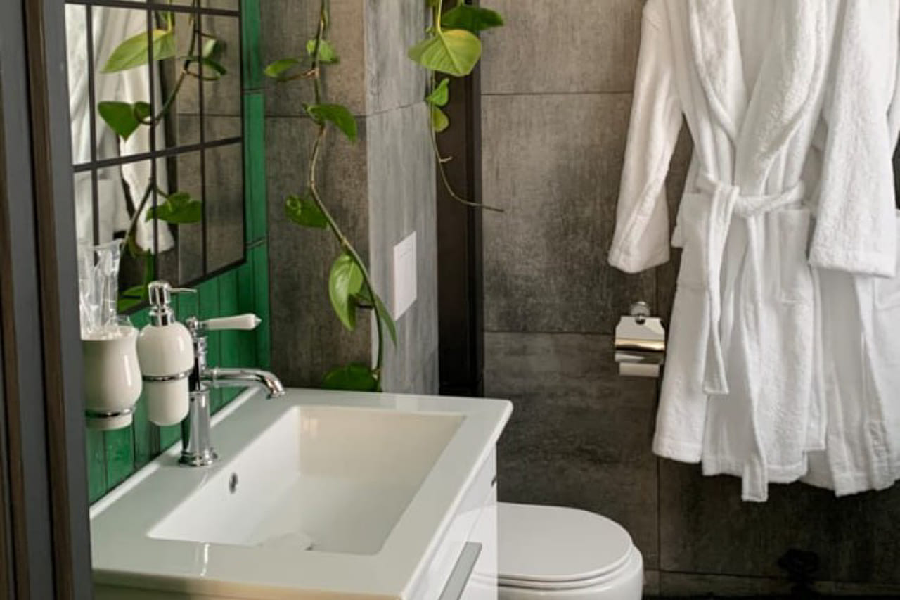 Апартаменты Студио №5 Гродно - интерьер с винтажными элементами